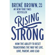 Cover of 'Rising Strong' by Brené Brown