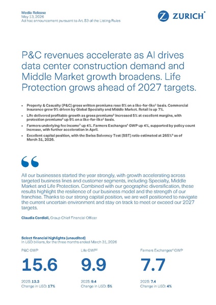 File:Zurich-2026-Q1 earnings press release.pdf