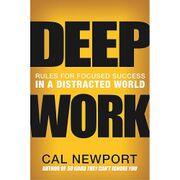 Cover of 'Deep Work' by Cal Newport