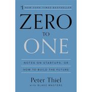 Cover of 'Zero to One' by Peter Thiel